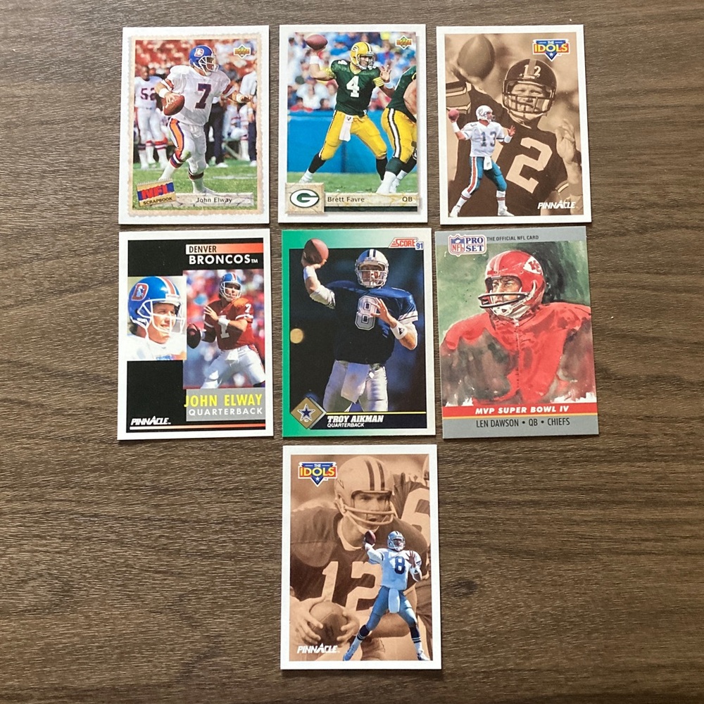 Collection of NFL Quarterback greats